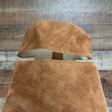 42 Gold Camel and Black Two-Toned Booties- Size 9