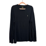 Polo Ralph Lauren Black Long Sleeve Shirt - Size Men's XL