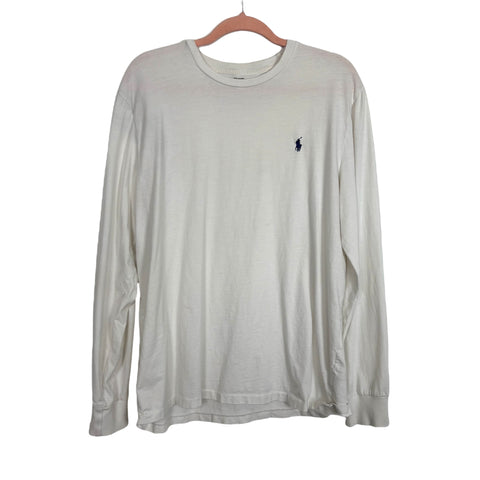 Polo Ralph Lauren White Shirt - Size Men's L (See Notes)