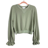 Lovers and Friends Green Sweatshirt- Size S (sold out online)