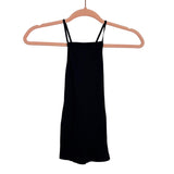 Free People Intimately Black Ribbed Cami Tank- Size XS/S