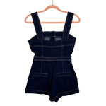 Maeve (Anthropologie) Dark Denim Romper - Size US 0P (Sold Out Online)