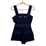 Maeve (Anthropologie) Dark Denim Romper - Size US 0P (Sold Out Online)