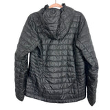 Patagonia Black Hooded Puff Jacket- Size L