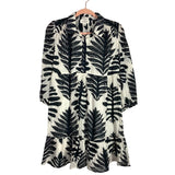 ALLISON New York Black and White Printed Lined Dress- Size XS (sold out online)