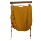 Free People Beach Orange Two Piece Cinched Sides Skirt Set- Size XS