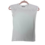 Zara White Sleeveless Top- Size S (see notes)
