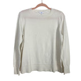 Time and Tru Ivory Knit Tunic Top- Size S (see notes)