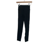 Buffbunny Black Ribbed Leggings- Size S (Inseam 24")