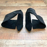 Steve Madden Black Suede Over the Knee Boots- Size 7.5 (see notes)