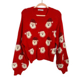 Miss Sparkling Red Santa Sweater - Size XL