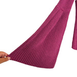 Free People Pink Bell Sleeve Sweater - Size XS