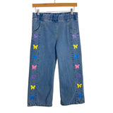 No Brand Butterfly Jeans- Size 130 (US 6-7Y, see notes)