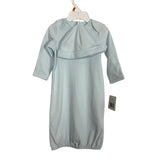 Little Me Baby Blue Bear Gown/Hat NWT - 0-3M