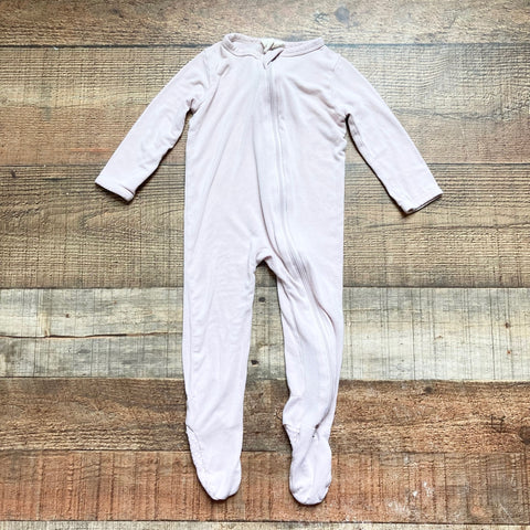 Kyte Baby Pale Blush Zip Up Footie Outfit- Size 6-12M