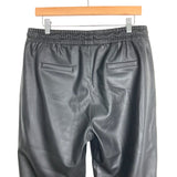 TAGOO Black Faux Leather Pants NWT- Size XL (Inseam 26.5")