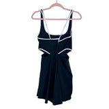Abercrombie & Fitch Black and White Side Cutout Athletic Dress- Size L