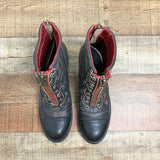 Freebird by Steven Liverpool Brown Leather Boots- Size 8
