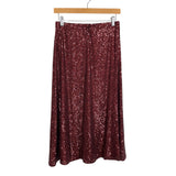Draper James Purple Sequin Midi Skirt NWT- Size S