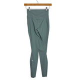 Lululemon Light Sage Raw Hem Leggings - Size 4 (Inseam 28”)