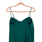 Abercrombie & Fitch Emerald Green with Sweetheart Neckline and Side Slit Dress NWT-Size L (sold out online)