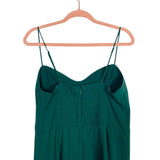 Abercrombie & Fitch Emerald Green with Sweetheart Neckline and Side Slit Dress NWT-Size L (sold out online)