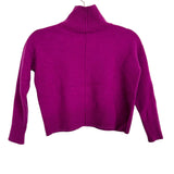 Free People Magenta Turtleneck Cashmere Sweater - Size XS