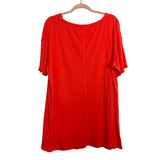 We the Free Radiant Watermelon Oversized Front Pocket Top NWT- Size S