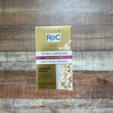 RoC Retinol Correxion Line Smoothing Night Serum Capsules NEW