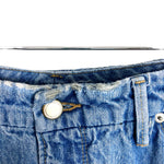 Good American Light Wash Distressed Raw Hem Jeans- Size 15 (Inseam 26")