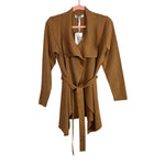 Grace Karin Camel Tie Belt Cardigan NWT- Size S