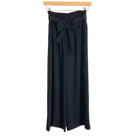 WAYF Dede x Emily Black Paperbag Waist Culottes Pant NWT- Size S (sold out online)