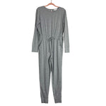 Lovers and Friends Grey Drawstring Jogger Jumpsuit NWT- Size M