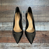 Schutz Black Patent Leather Stiletto Pumps- Size 6