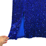 HELSI Royal Blue Sequin Dress NWT - Size XL