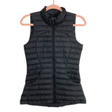 Lululemon Black Goose Down with Storage Bag Puffer Vest- Size 2