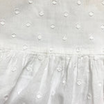 Dear Georgie White Swiss Dot Dress- Size 4/5 (see notes)