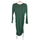 Hello Miz Green Side Cinched Maternity Dress- Size M