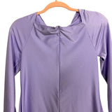 Coperni Metallic Purple Front Cutout Twist Dress- Size L (sold out online)