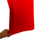 Express Red Sides Cutout Jumpsuit NWT- Size S