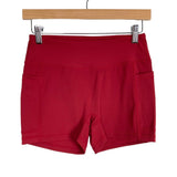 VertVie Red with Built in Padded Bra Tennis Dress and Biker Shorts Set NWT- Size S (sold as a set)