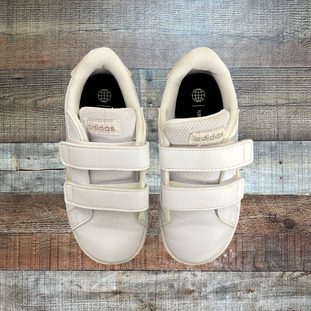 ADIDAS Iridescent Stripe Velcro Sneakers - Size 9 Kids The Saved Collection ADIDAS Iridescent Stripe Velcro Sneakers - Size 9 Kids The Saved Collection