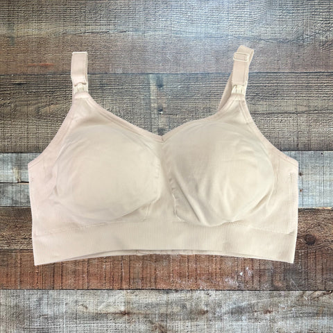 Bravado Off White Padded Nursing Bra- Size L-Full Cup