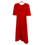 TOPSHOP Front and Side Slit Asymmetrical Hem Dress- Size 4 (see notes)