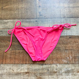 OP Hot Pink Side Tie Bikini Bottoms- Size ~S (no size tag, fits like S (see notes)