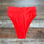 Aerie High Waisted High Cut Cheeky Bikini Bottoms- Size S (we have matching top)