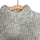 WAYF Grey Open Back Wool Blend Sweater NWT - Size S (See Notes)