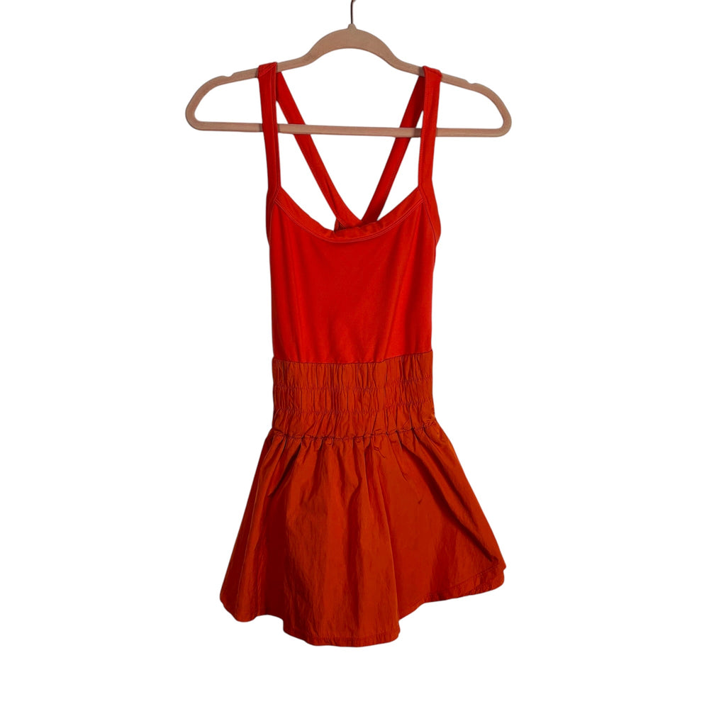 Free People Movement Orange Athletic Dress- Size M – The Saved Collection Free People Movement Orange Athletic Dress- Size M – The Saved Collection