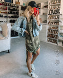 Universal Thread Camo Tank Dress- Size M (see notes)