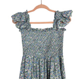 Poppy Kids Floral Smocked Bodice Dress- Size S
